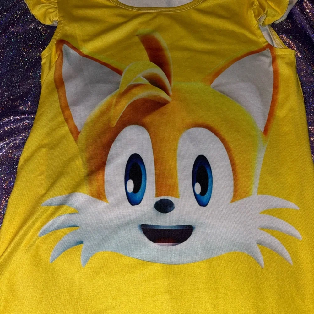 Sonic Tails Silk Nightgown